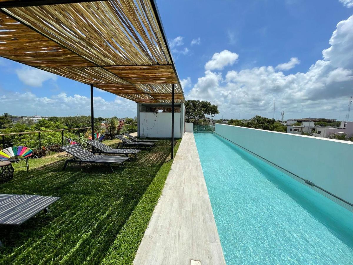 Apartmán Katalox Jungle Lofts By Simply Comfort Tulum Centre Rooftop Patio & Pool Exteriér fotografie