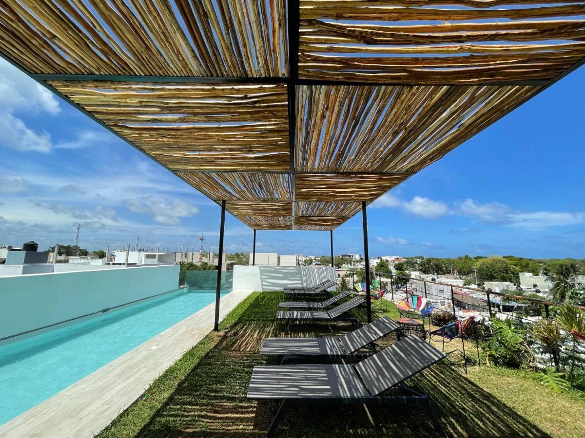 Apartmán Katalox Jungle Lofts By Simply Comfort Tulum Centre Rooftop Patio & Pool Exteriér fotografie