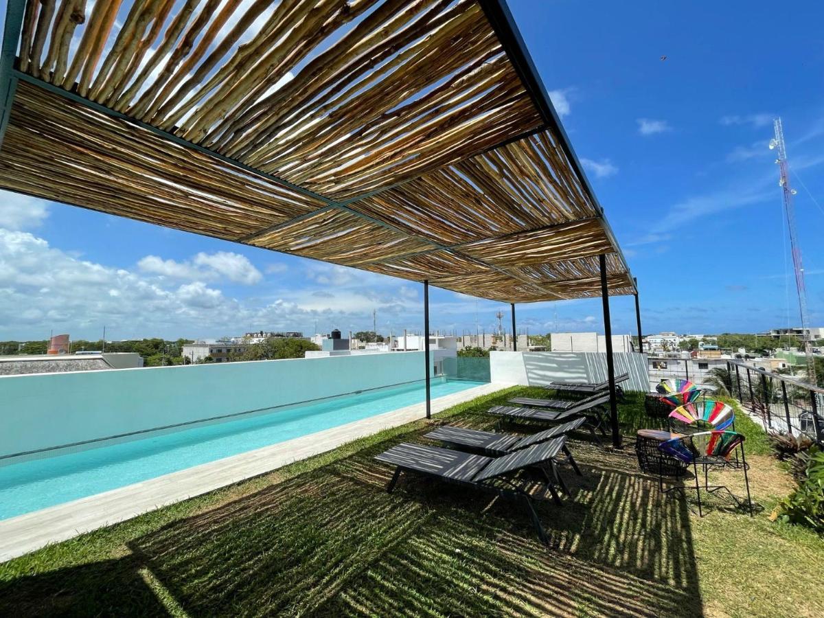 Apartmán Katalox Jungle Lofts By Simply Comfort Tulum Centre Rooftop Patio & Pool Exteriér fotografie