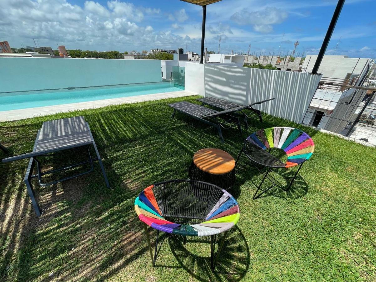 Apartmán Katalox Jungle Lofts By Simply Comfort Tulum Centre Rooftop Patio & Pool Exteriér fotografie